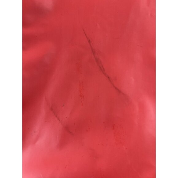 Misty Harbor Womens 1X Red Raincoat Flannel Line Any Weather Slicker Long Trench - Picture 12 of 15